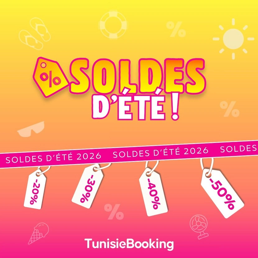 hotel tunisie soldes ete 2026