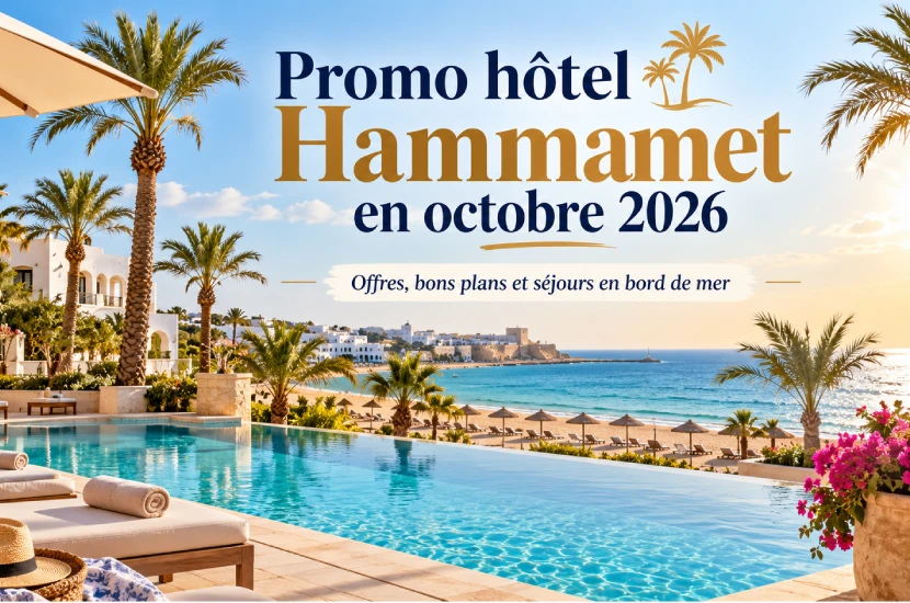 Promo hôtels Hammamet en octobre